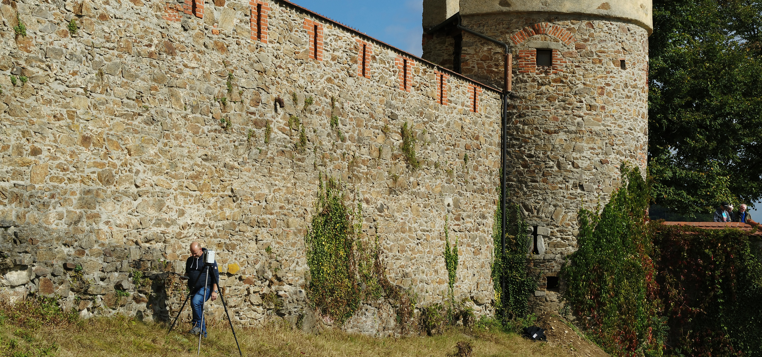 3D-VermessungSchalenturm Veste Oberhaus