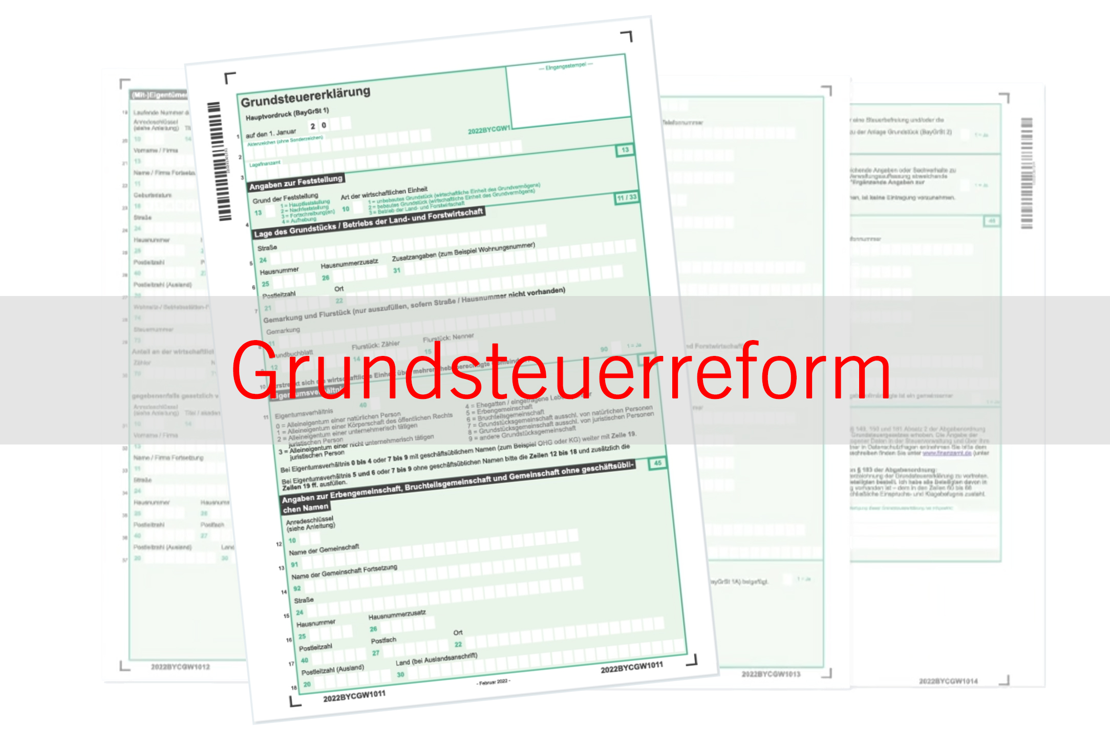 ERINNERUNG! Die Grundsteuerreform in Bayern – Grundsteuererklärung noch bis 31. Oktober 2022 abgeben!
